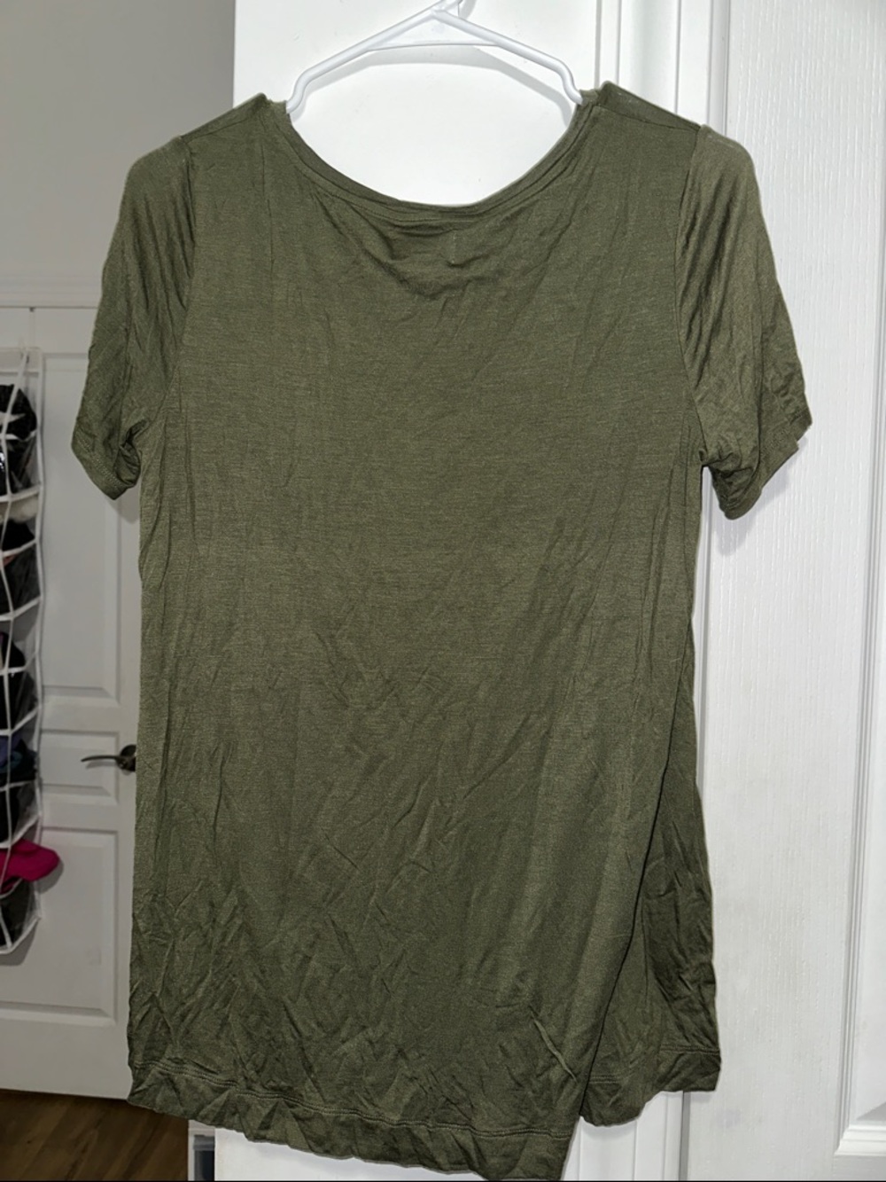 Old Navy Olive Crewneck Short Sleeve Tee - Picture 4 of 7